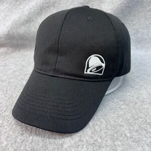 Taco Bell Bell Logo Unisex Black Hat Snapback Uniform OSFM